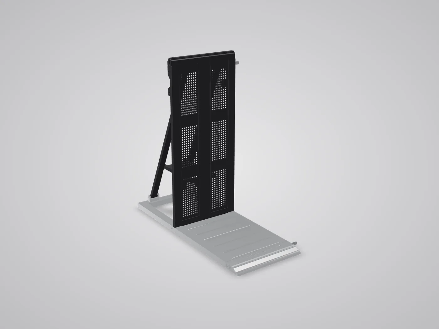 3D view: the 0.50 m G3 straight section
